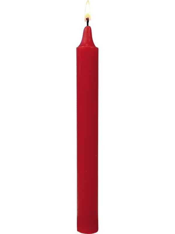 Bougie Teintée Masse - Coloris Rouge Vif