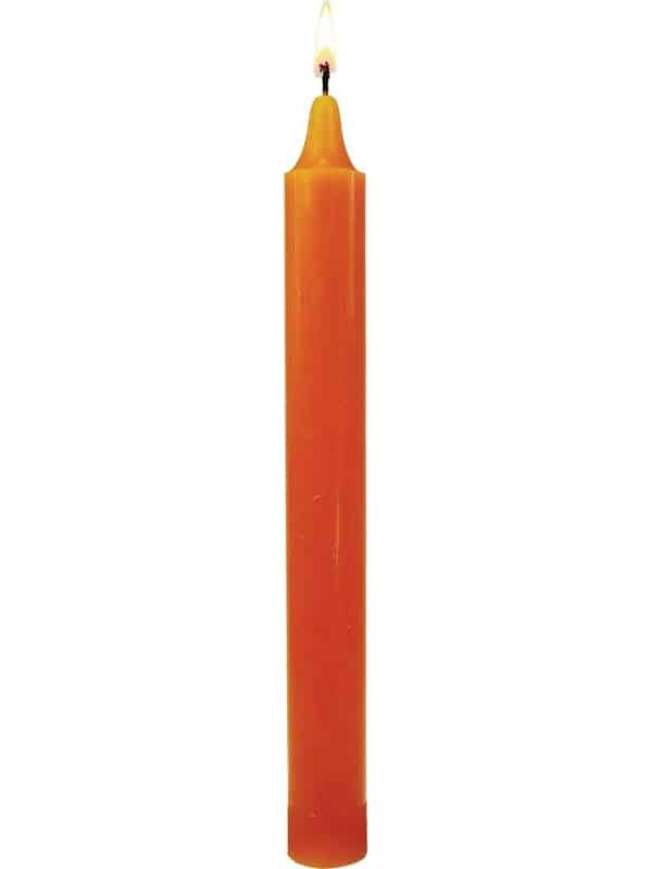Bougie Teintée Masse - Coloris Orange