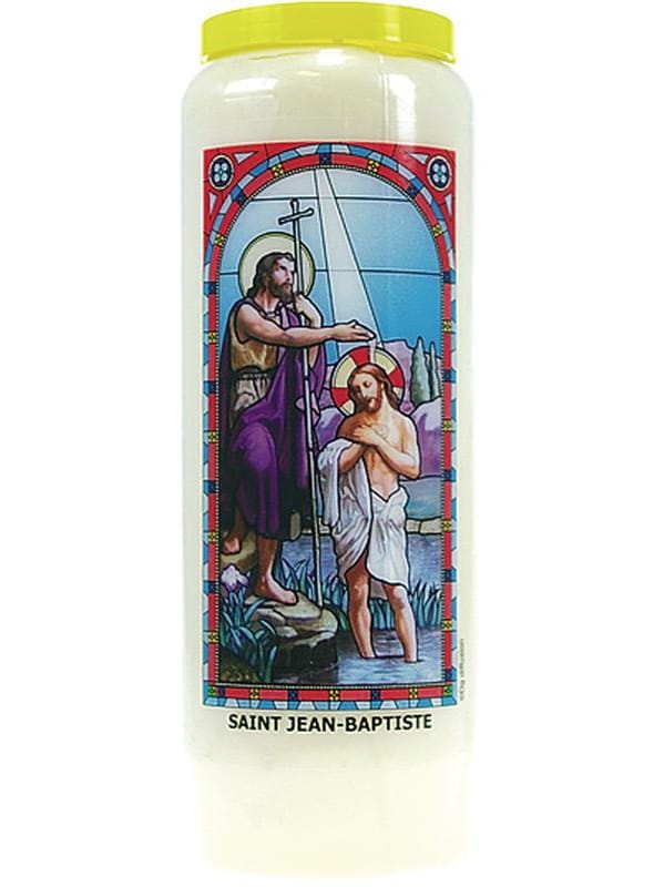 Neuvaine vitrail : Saint Jean-Baptiste