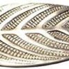 Porte-encens Métal - Feuille