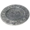 Porte encens alu assiette plate - Om