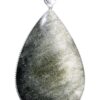 Pendentif Obsidienne Dorée Forme ovale