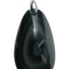 Pendentif Obsidienne Oeil Céleste Forme ovale Pierre percée