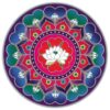 Autocollant attrape-soleil - Mandala 3