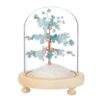 Arbre du Bonheur sous cloche Amazonite