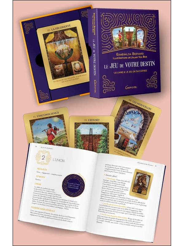 LE JEU DE VOTRE DESTIN - COFFRET - LE LIVRE & LE JEU DE 54 CARTES