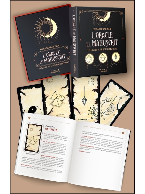 L'Oracle le Manuscrit - Coffret - Le livre & le jeu original