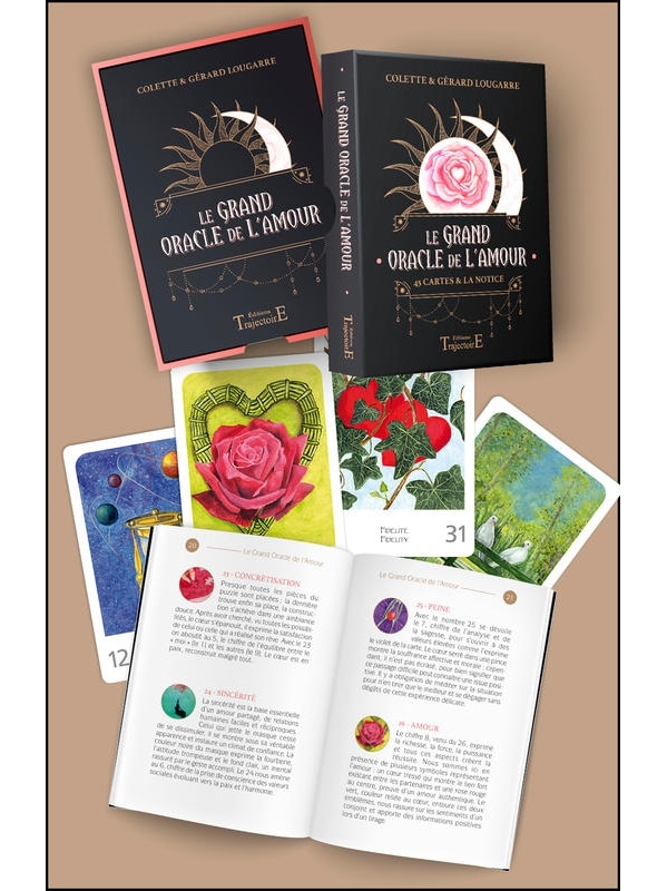 Le grand Oracle de l'Amour - 45 cartes & la notice - Coffret