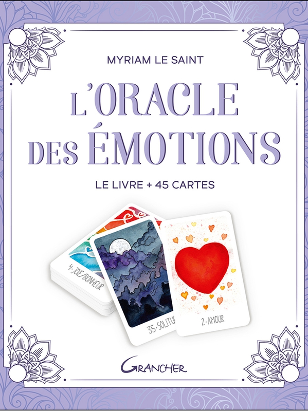 L'Oracle des émotions - Le livre + 45 cartes - Coffret