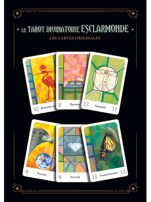 Tarot divinatoire Esclarmonde - Coffret - Les 22 arcanes majeurs
