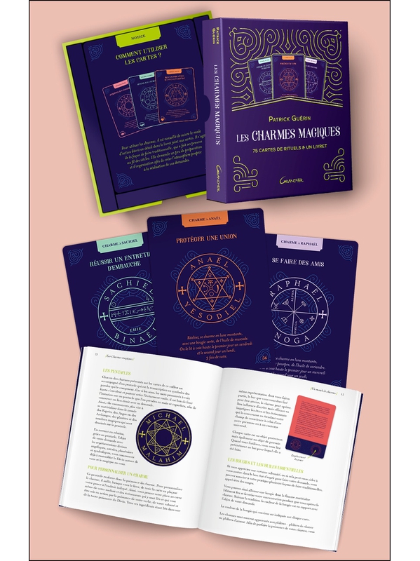 Les charmes magiques - 75 cartes de rituels & un livret - Coffret