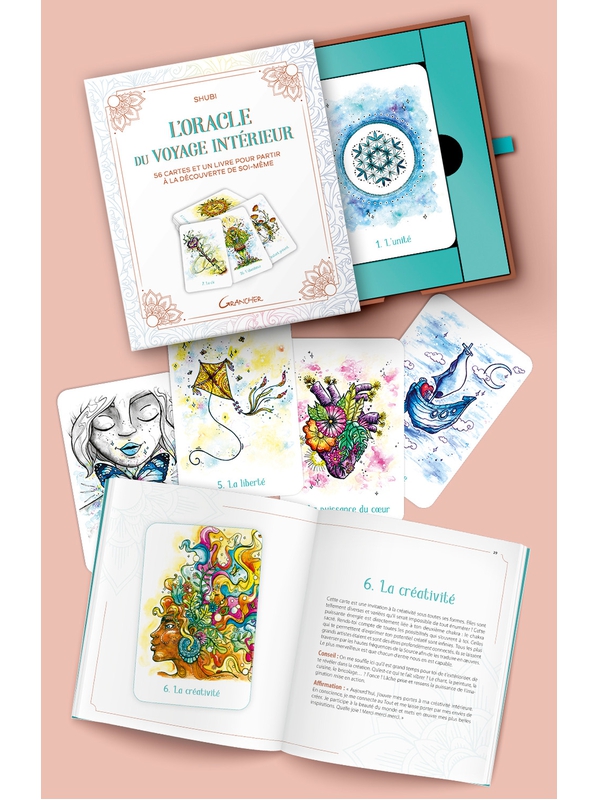 L'Oracle du voyage intérieur - 56 cartes et un livre pour partir à la