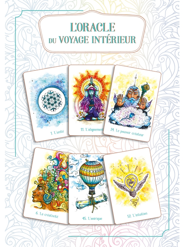 L'Oracle du voyage intérieur - 56 cartes et un livre