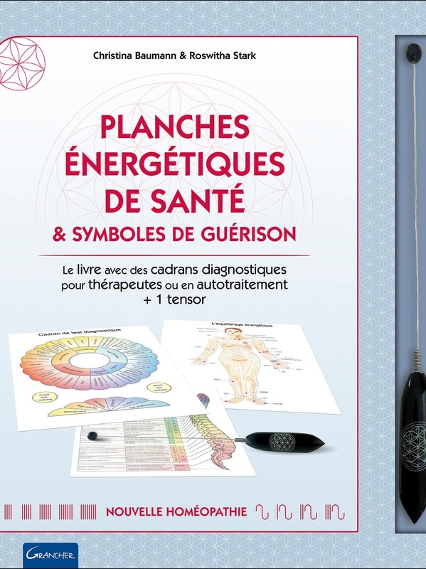 Planches énergétiques de santé & symboles de guérison - Coffret