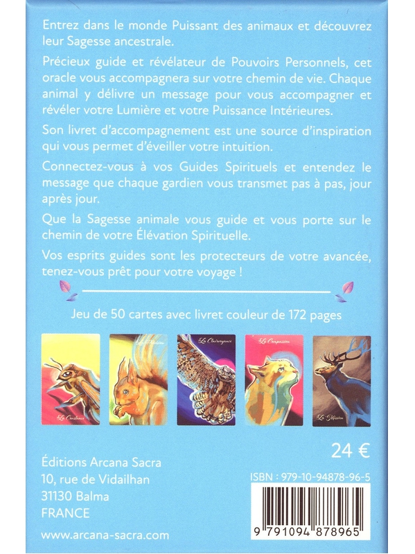 L'Oracle des Esprits Guides - Boîte cloche
